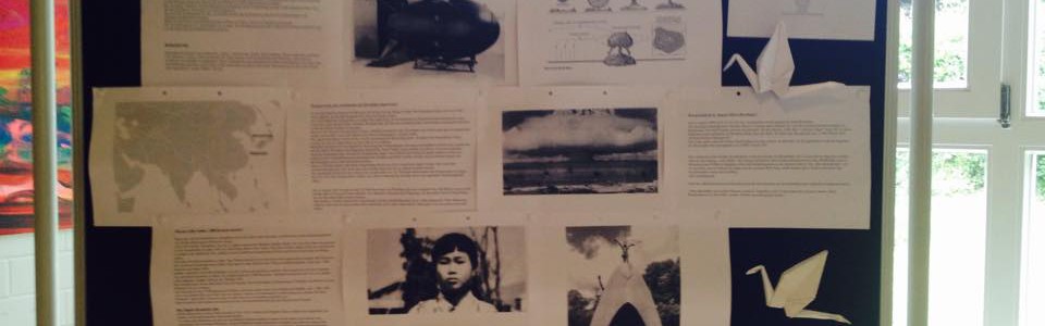 Sandra ist Lehrerin und hat mir Ihrer Klasse 1116 Papierkraniche gefaltet